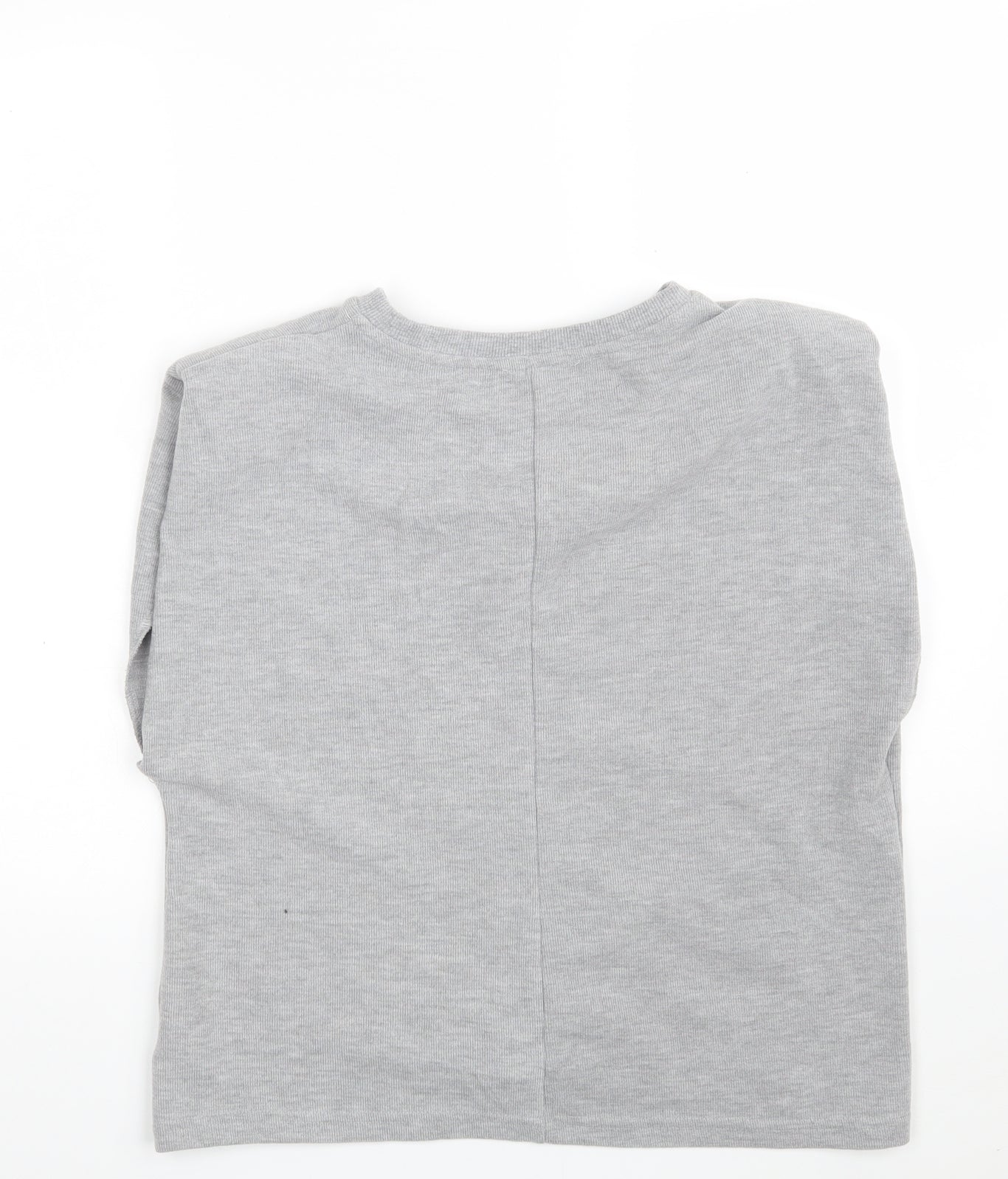 Urban Bliss Womens Grey  Cotton Pullover Sweatshirt Size 14