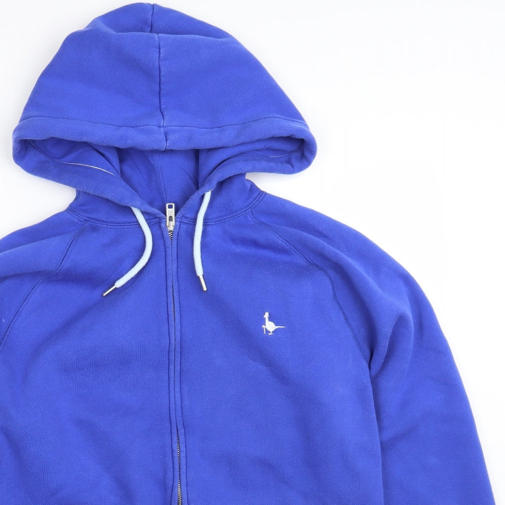 Jack Wills Mens Blue   Jacket  Size L  Zip