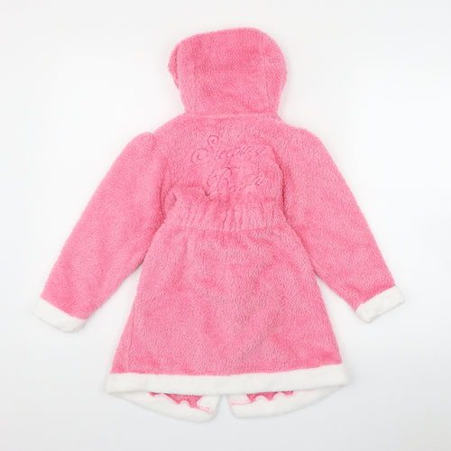 TU Girls Pink  Polyester Top Robe Size 4-5 Years  Tie - 'Sleeping Beauty'