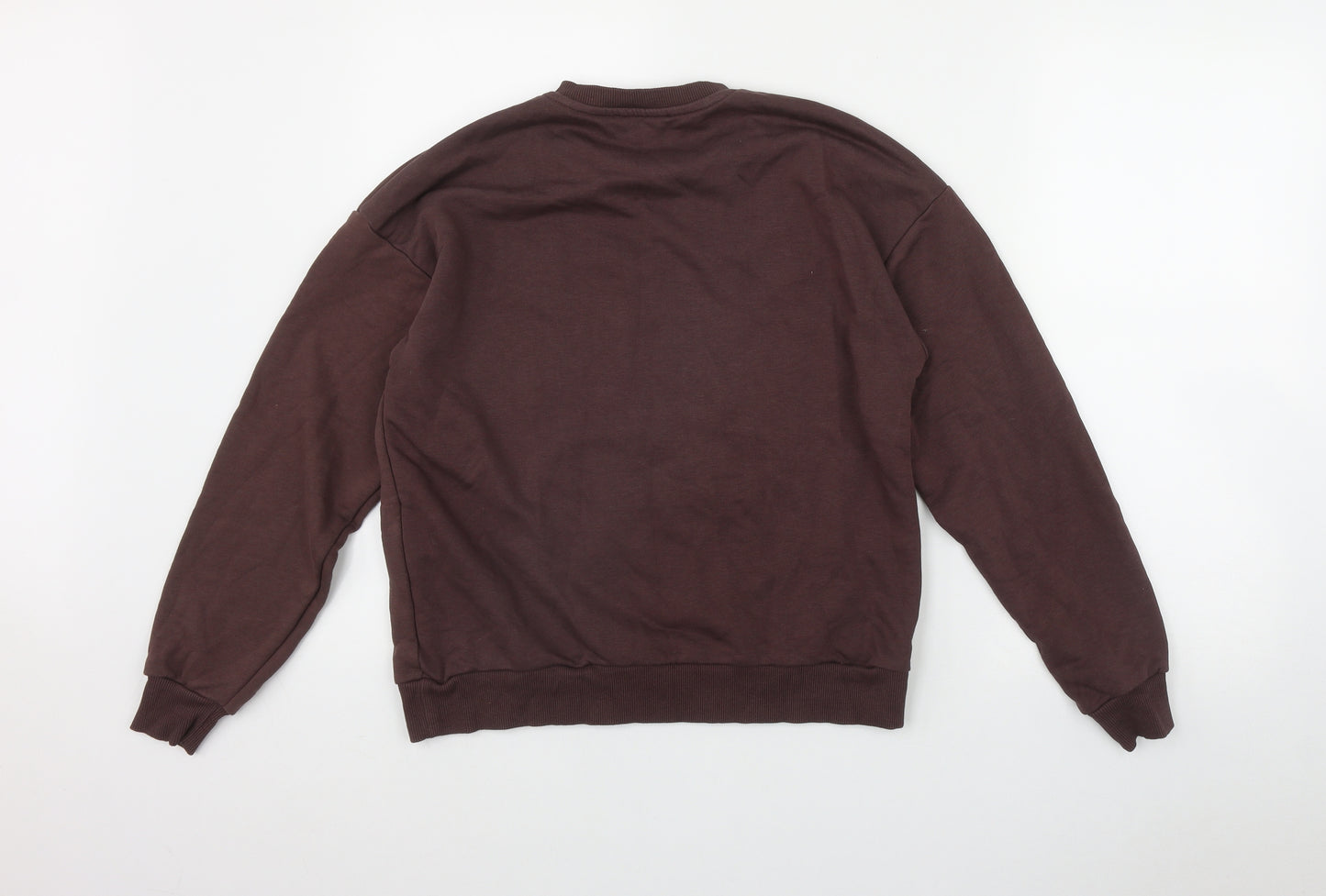 Stradivarius Womens Brown  Polyester Pullover Sweatshirt Size XS   - 'Arizona'