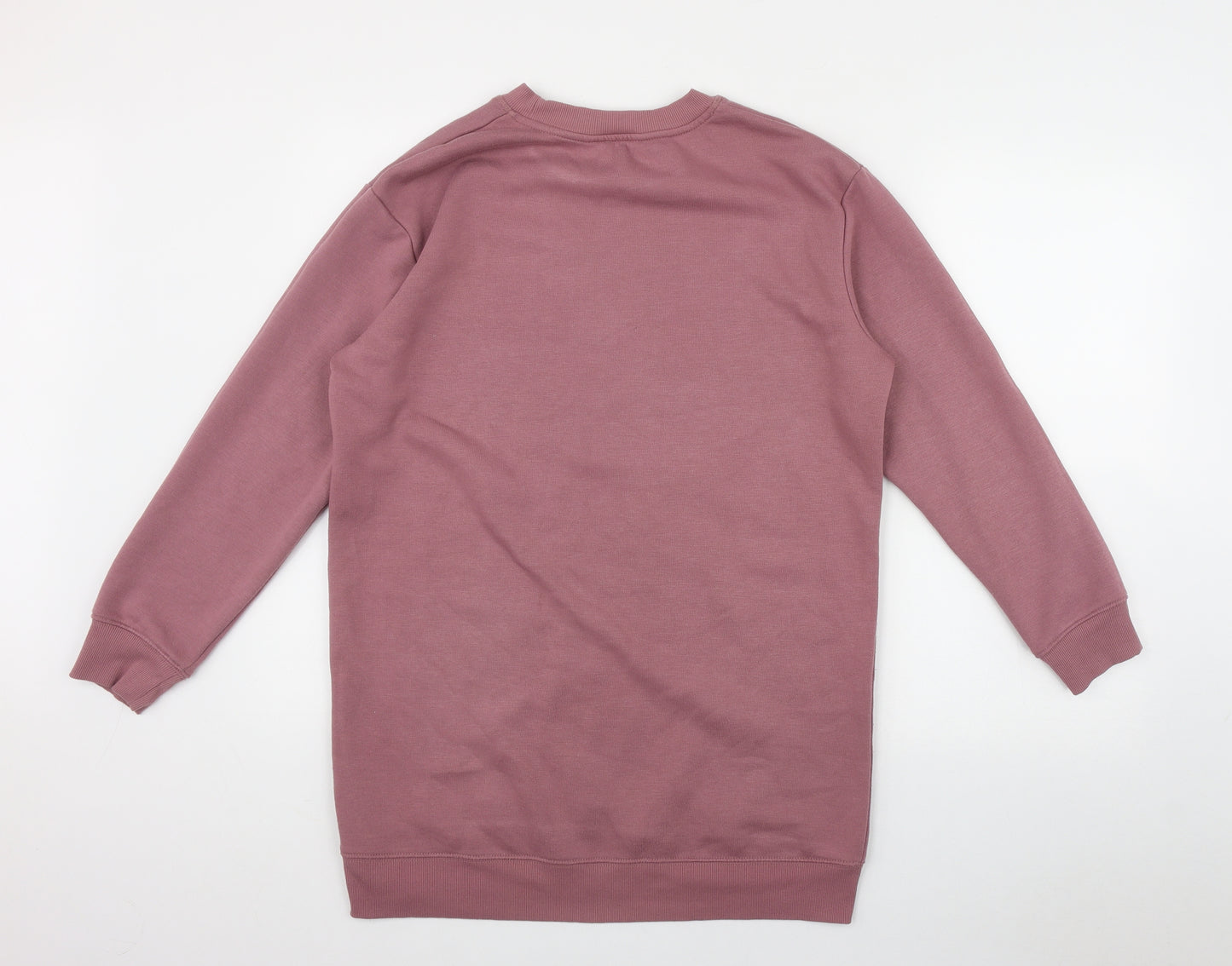 George Womens Pink  Polyester Pullover Sweatshirt Size M