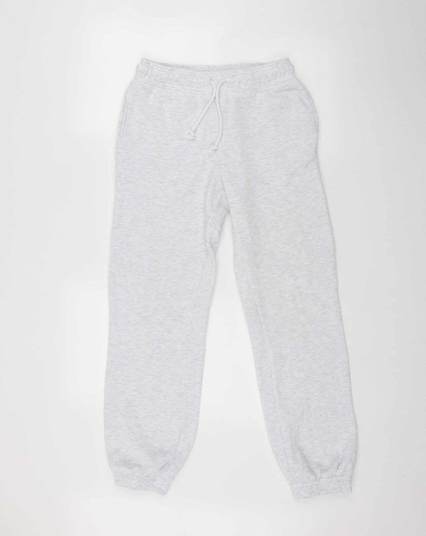 Primark Womens Grey  Polyester Jogger Trousers Size XS L29 in Regular