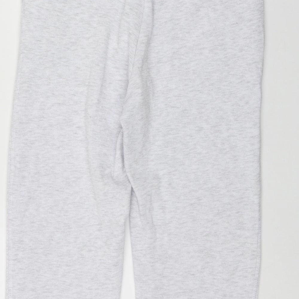 Primark Womens Grey  Polyester Jogger Trousers Size XS L29 in Regular