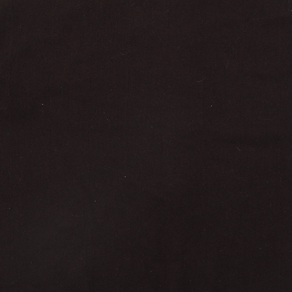 Jacques Vert Womens Brown Round Neck  Acrylic Full Zip Jumper Size XL