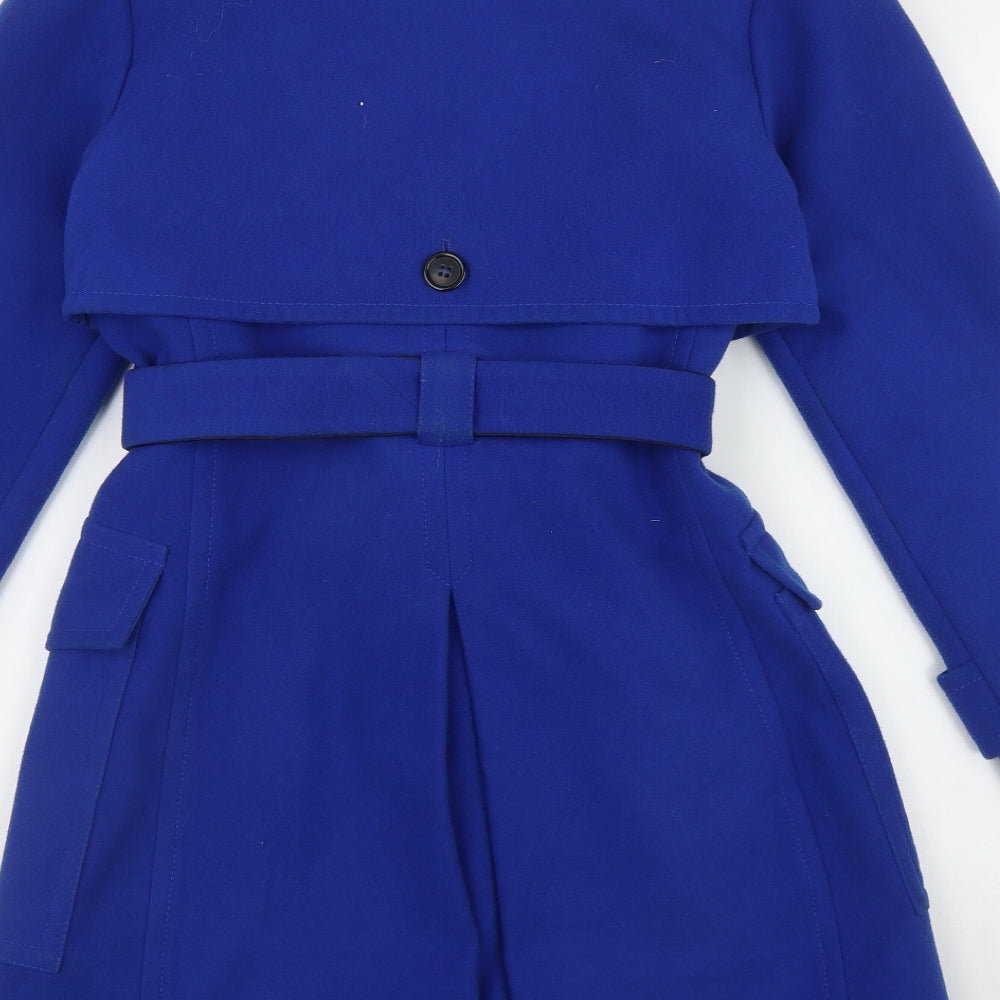 Marks and Spencer Womens Blue   Jacket  Size 8  Button