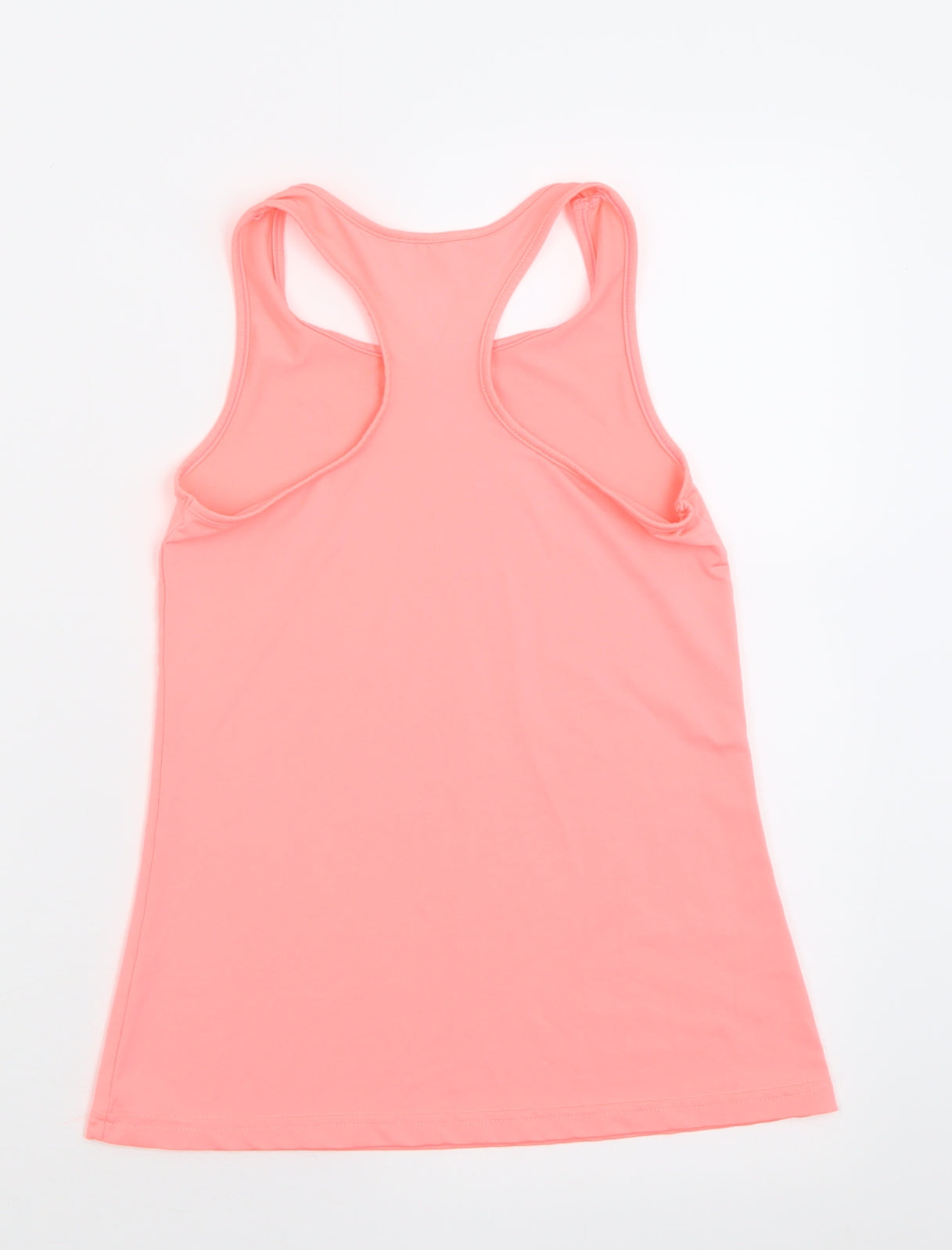Active Fit Girls Pink  Polyester Basic Tank Size 8-9 Years Scoop Neck Pullover