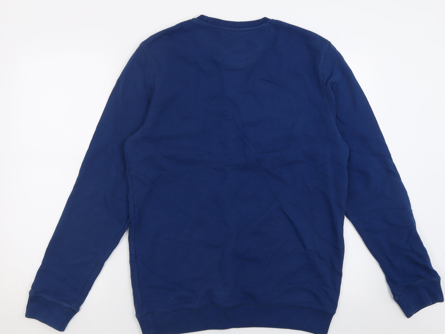 Disney Womens Blue  Cotton Pullover Sweatshirt Size M  Pullover