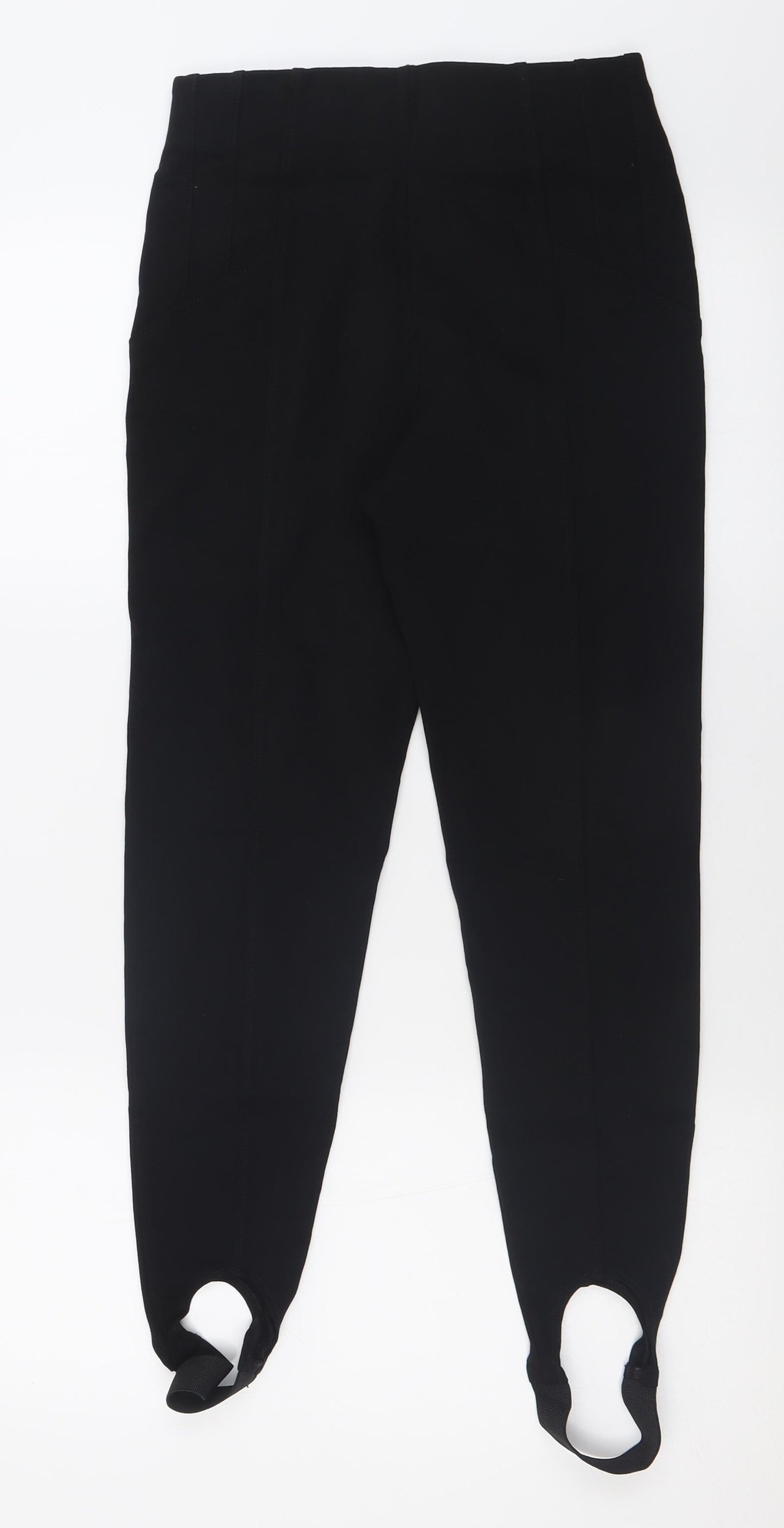 River Island Womens Black  Viscose Capri Leggings Size 10 L26 in