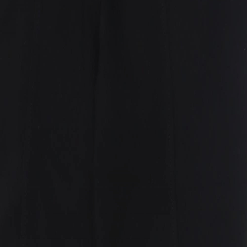 River Island Womens Black  Viscose Capri Leggings Size 10 L26 in