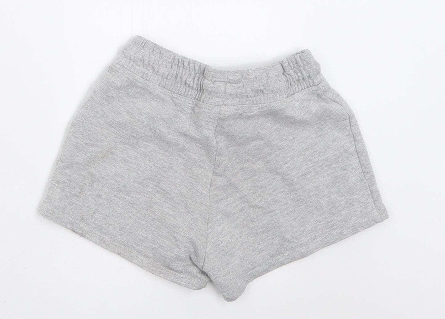 NEXT Boys Grey  Cotton Bermuda Shorts Size 7 Years  Regular Tie