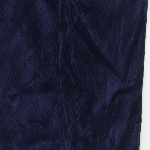 Rhodia Womens Blue  Polyamide Capri Trousers Size 28 L31 in Regular Hook & Eye