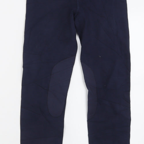 Fouganza Girls Beige  Cotton Capri Trousers Size 14 Years  Regular Hook & Eye