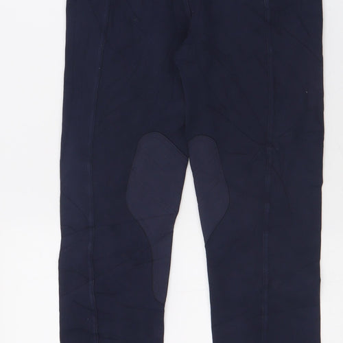 Fouganza Girls Beige  Cotton Capri Trousers Size 14 Years  Regular Hook & Eye