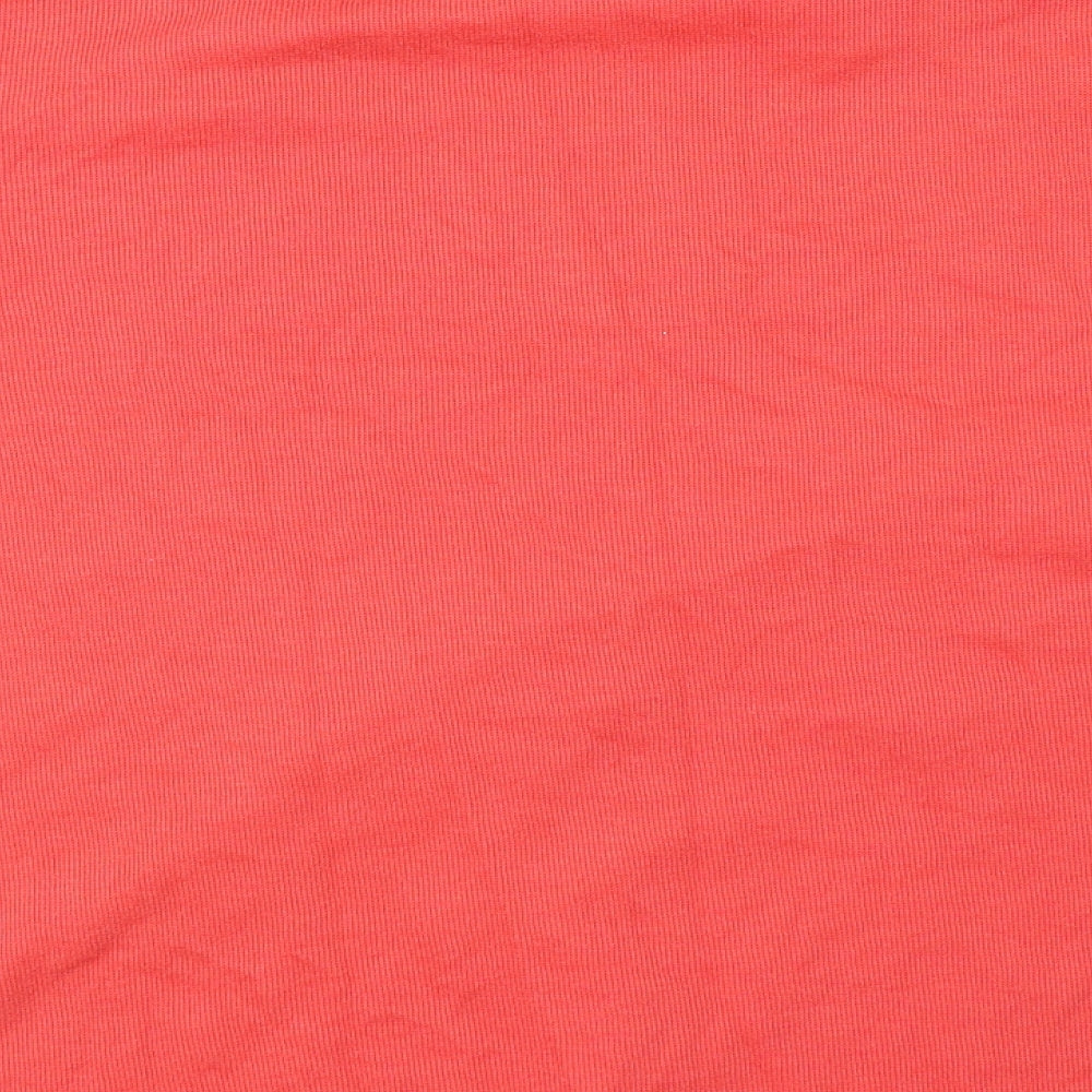 Bonmarché Womens Pink  Polyester Jersey T-Shirt Size 26 Round Neck