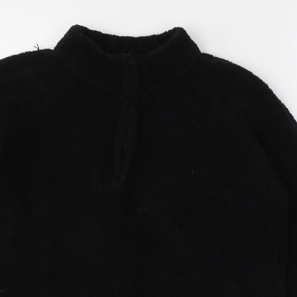 Peter Storm Womens Black  Polyester Pullover Sweatshirt Size 12  Pullover