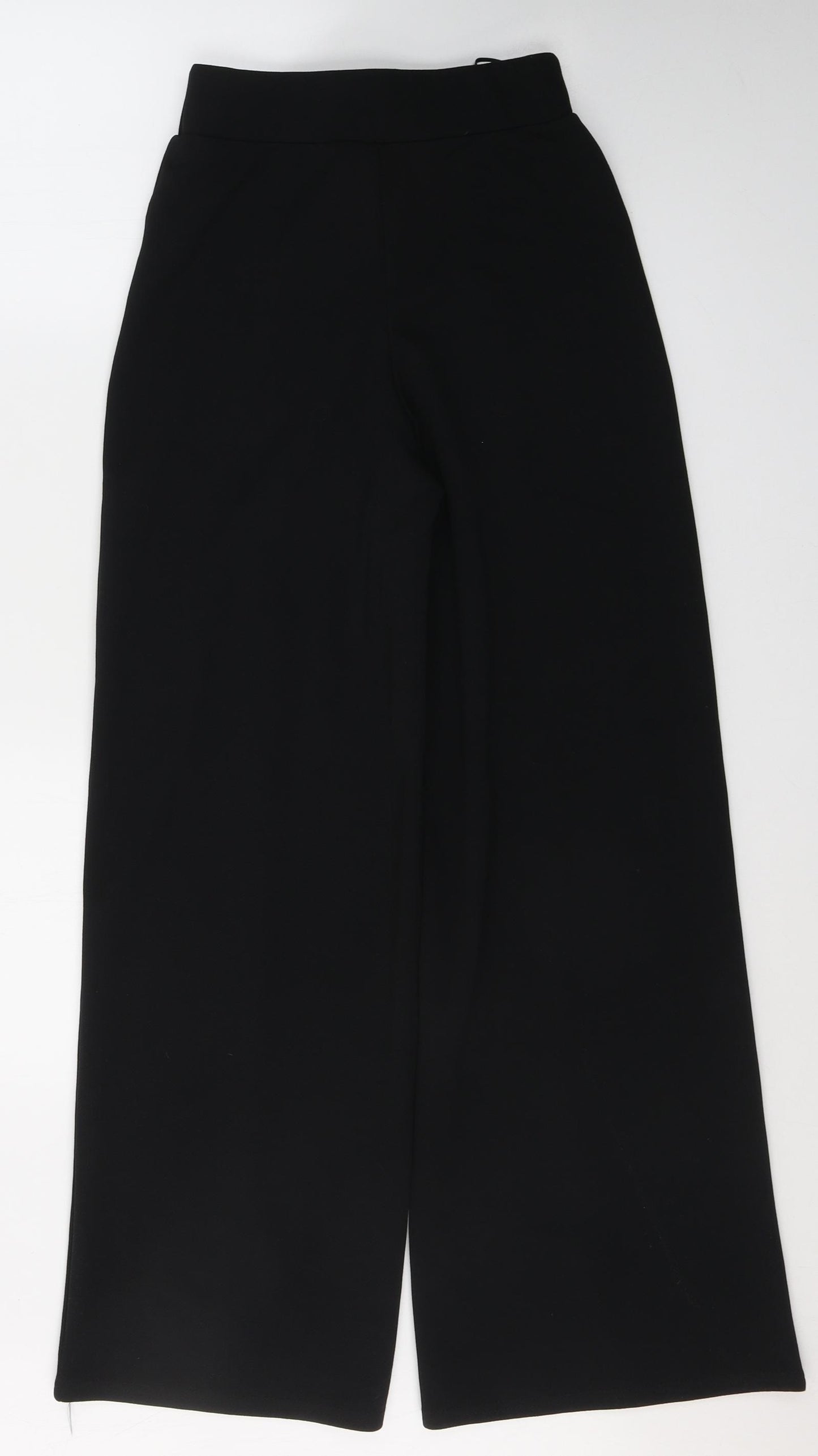 Lipsy Womens Black  Polyester Trousers  Size 6 L29 in Regular