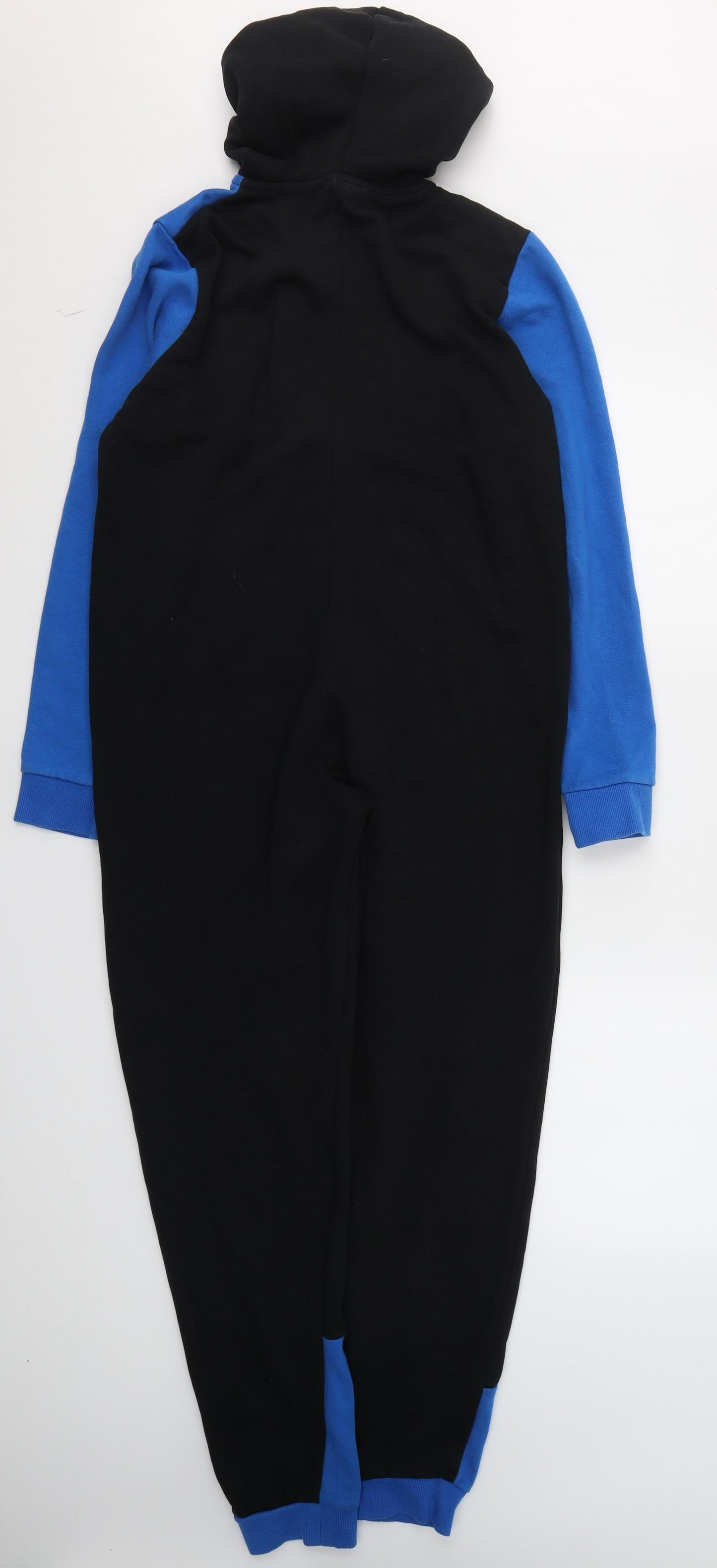 PlayStation Boys Black Colourblock Cotton  One Piece Size 14-15 Years  Zip