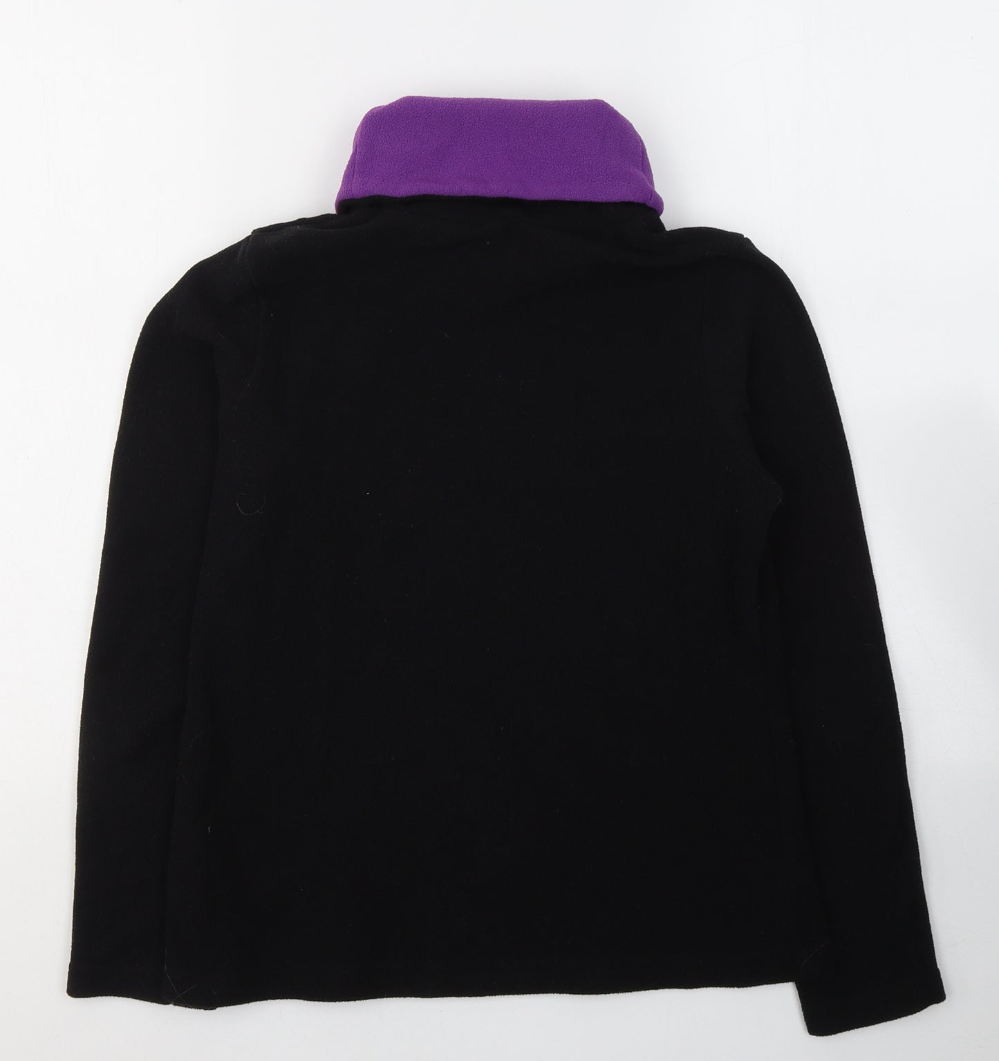 DECATHLON Womens Black  Polyester Pullover Sweatshirt Size S  Pullover