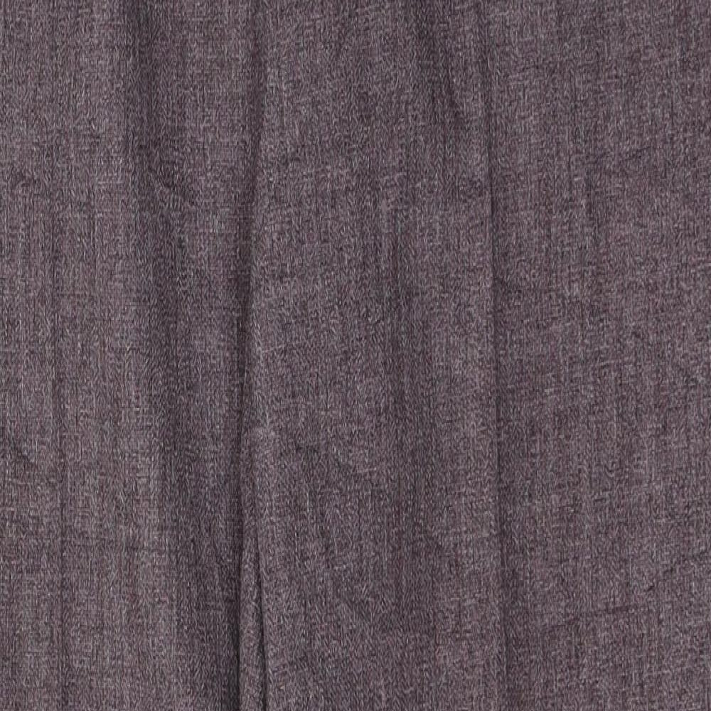 Damart Womens Purple  Polyester Trousers  Size 18 L29 in Regular