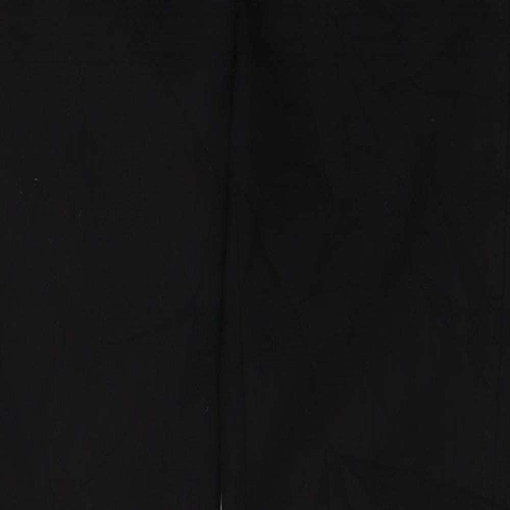 Karen Millen Womens Black  Polyester Trousers  Size 8 L30 in Regular Button