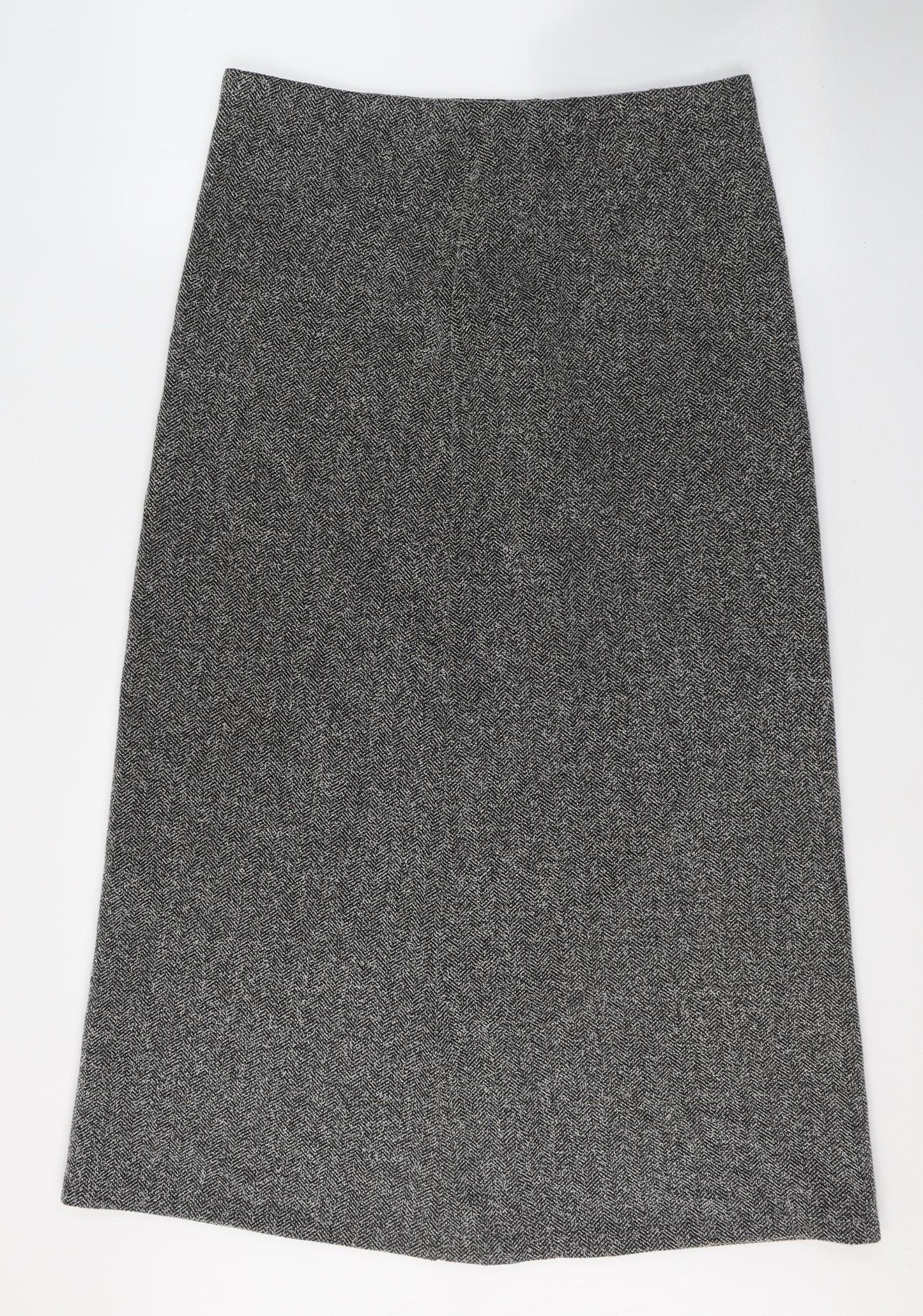 NEXT Womens Black  Polyester Maxi Skirt Size 14