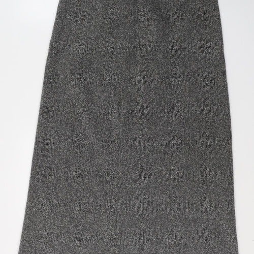 NEXT Womens Black  Polyester Maxi Skirt Size 14