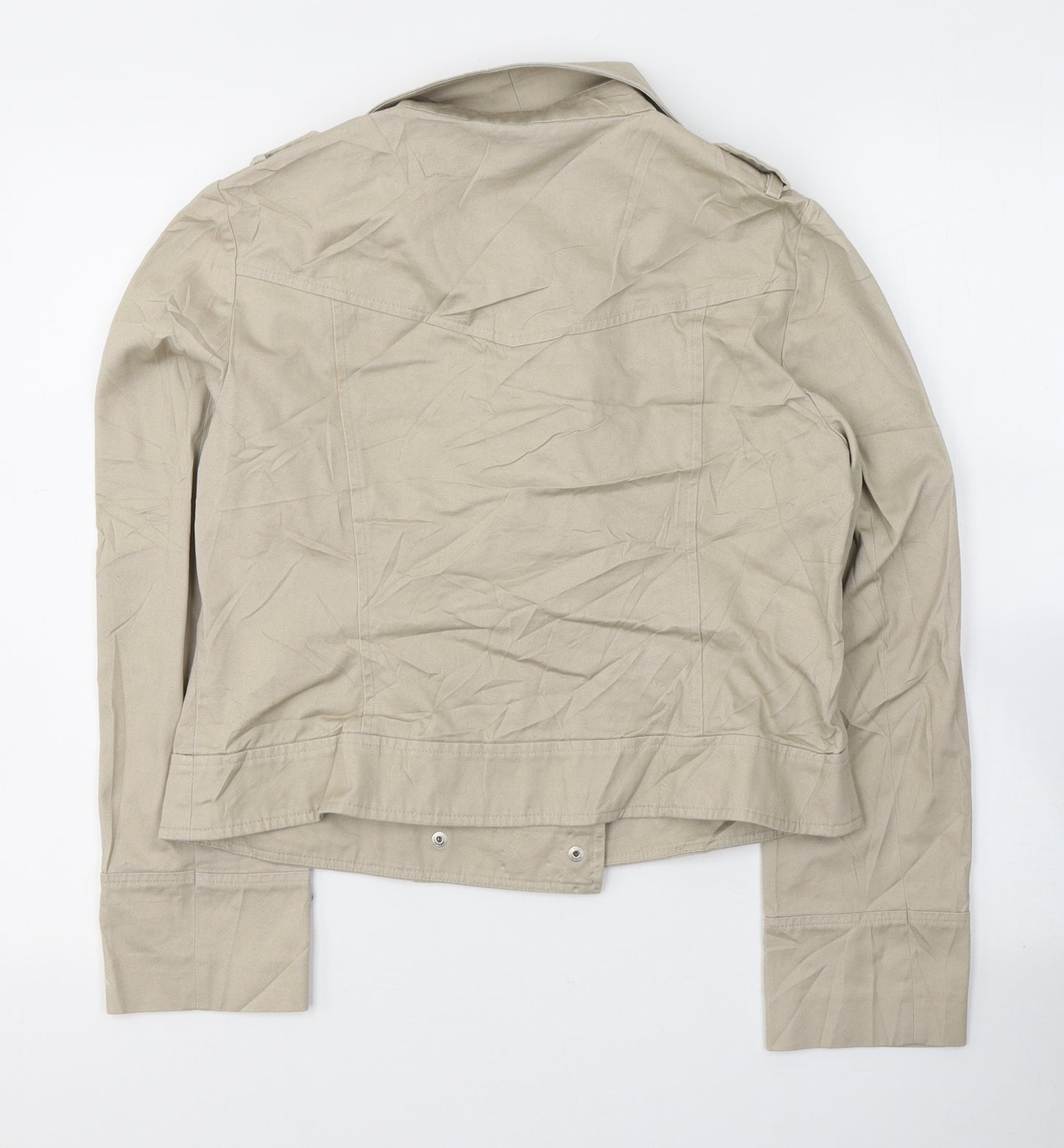 F&F Womens Beige   Jacket Blazer Size 14  Button