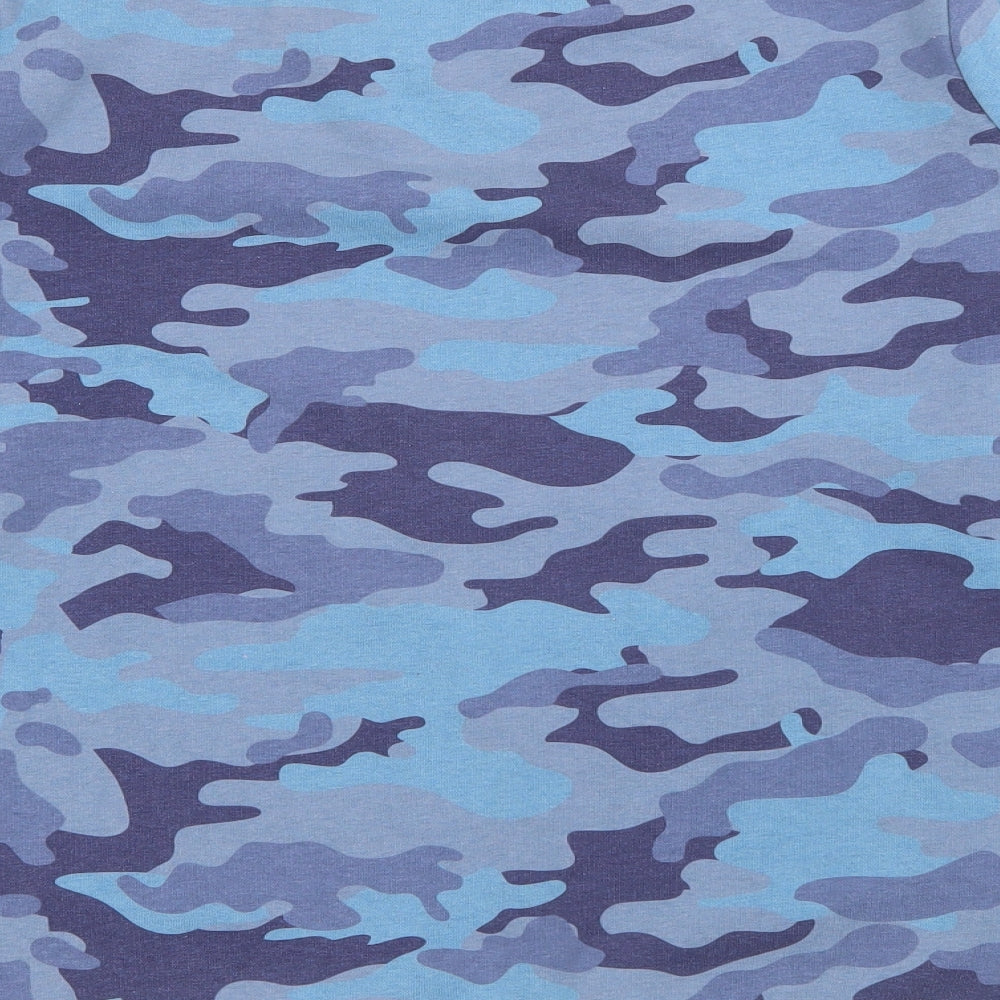 Nutmeg Boys Black Camouflage Cotton Pullover Sweatshirt Size 12-13 Years