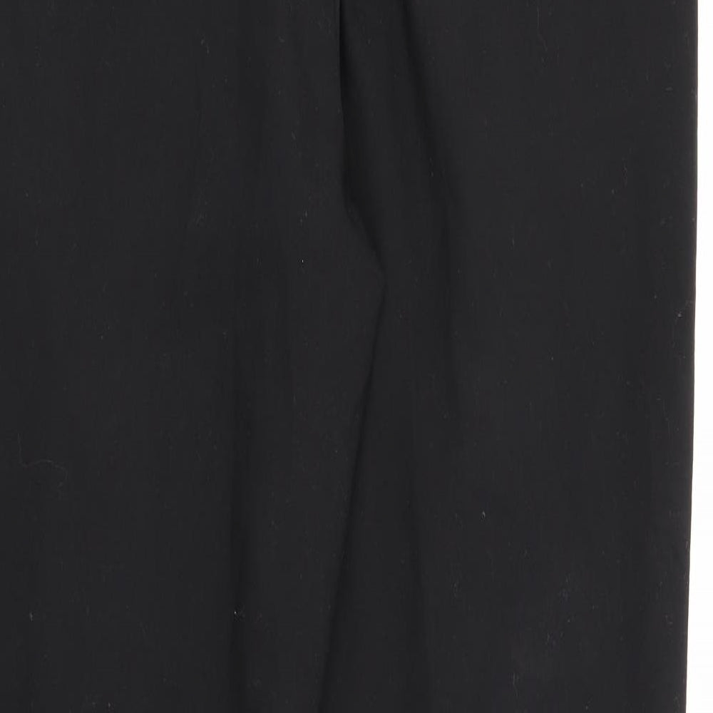 Primark Mens Black  Polyester Dress Pants Trousers Size 38 L28 in Regular Zip