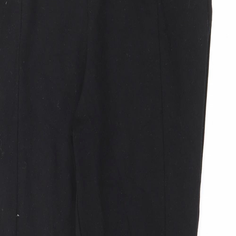 F&F Womens Black  Viscose Jegging Leggings Size 14 L26 in