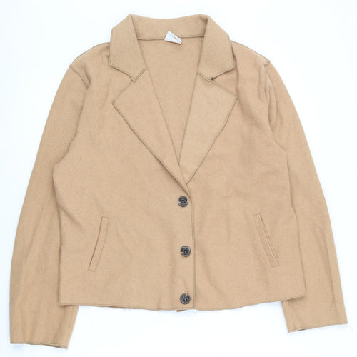 Lee Cooper Womens Brown   Jacket  Size 12  Button