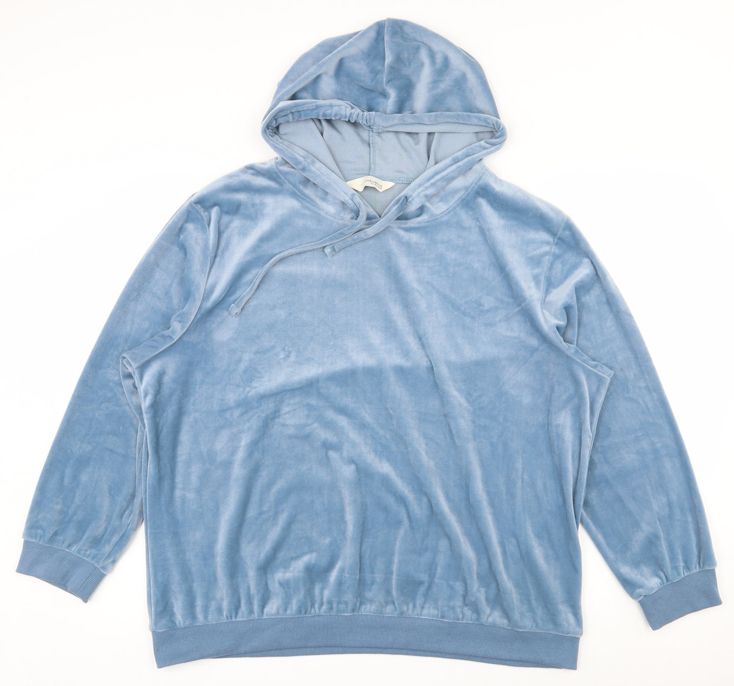 Avon Womens Blue  Polyester Pullover Hoodie Size XL  Pullover
