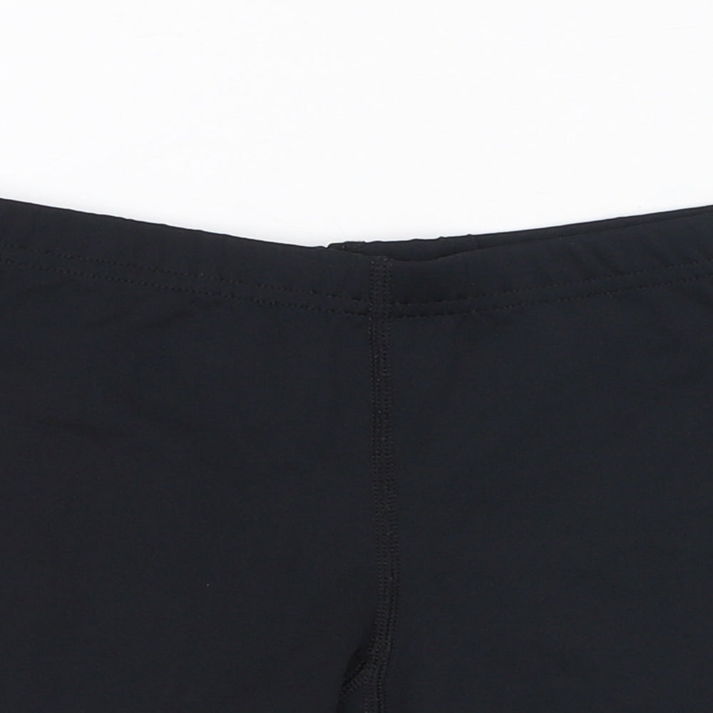 Augusta Sportswear Womens Black  Polyester Compression Shorts Size S L3 in Regular  - Gym