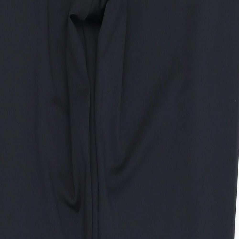 MusclePharm Womens Black  Polyester Jogger Leggings Size M L28 in