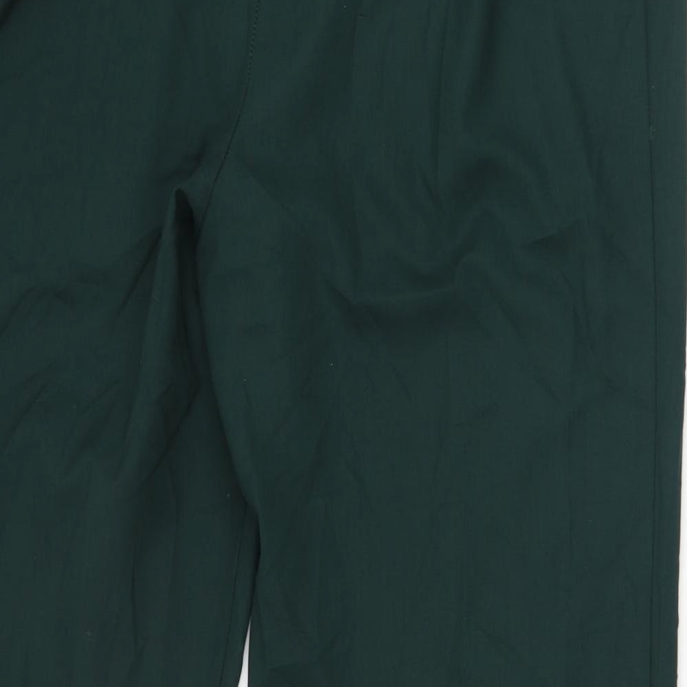 Country Collection Womens Green  Polyester Trousers  Size 18 L28 in Regular Button