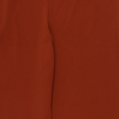 TU Womens Orange  Polyester Trousers  Size 20 L30 in Regular