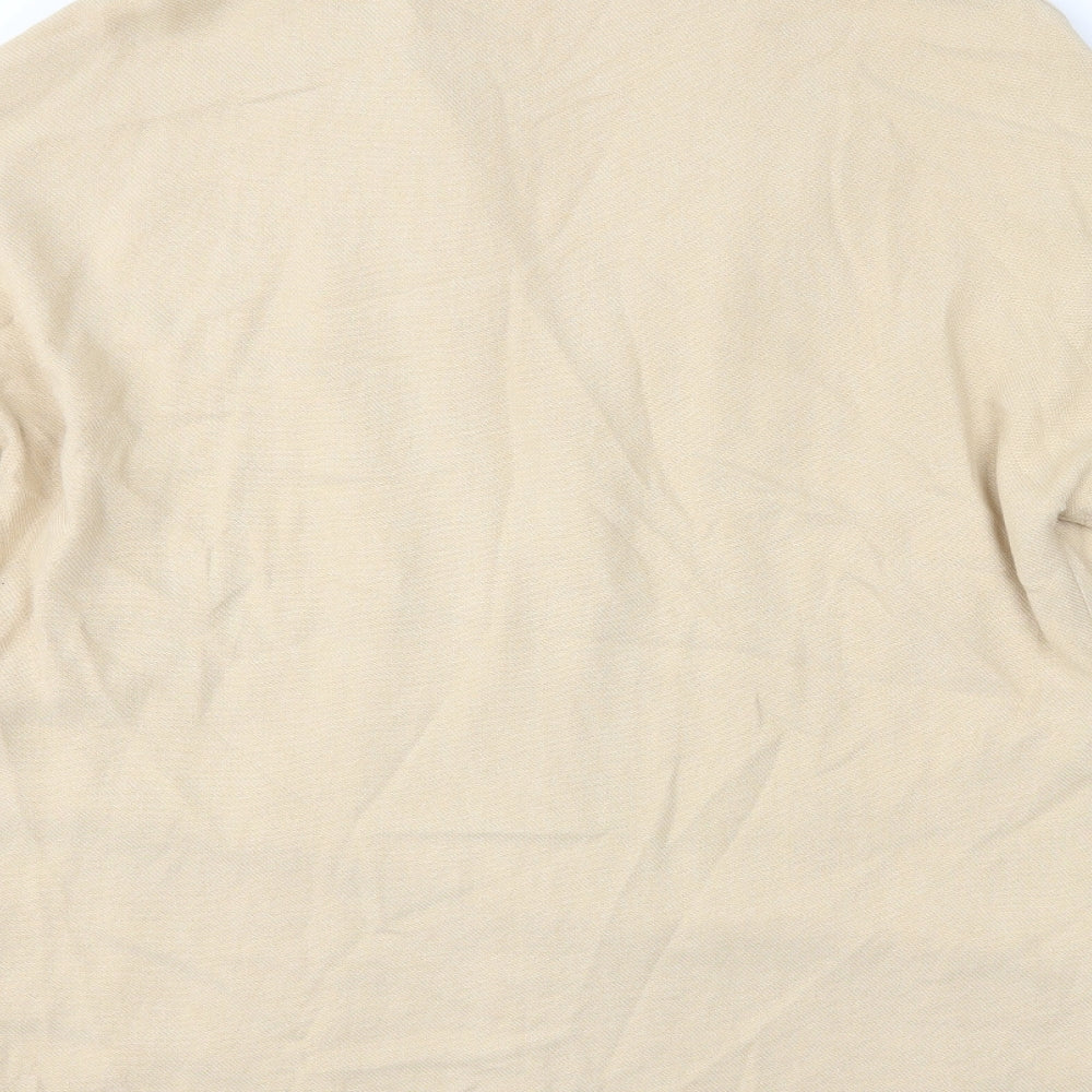 H&M Womens Beige   Jacket  Size M  Button