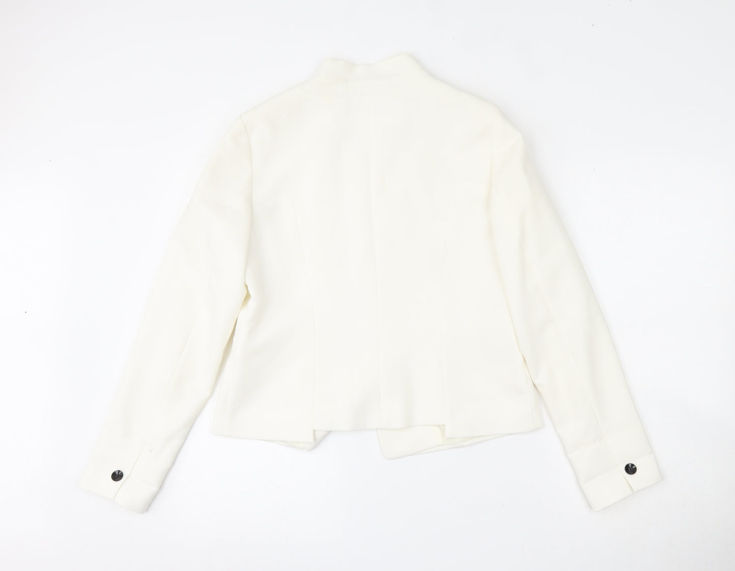 Atmosphere Womens Ivory   Jacket  Size 14  Button