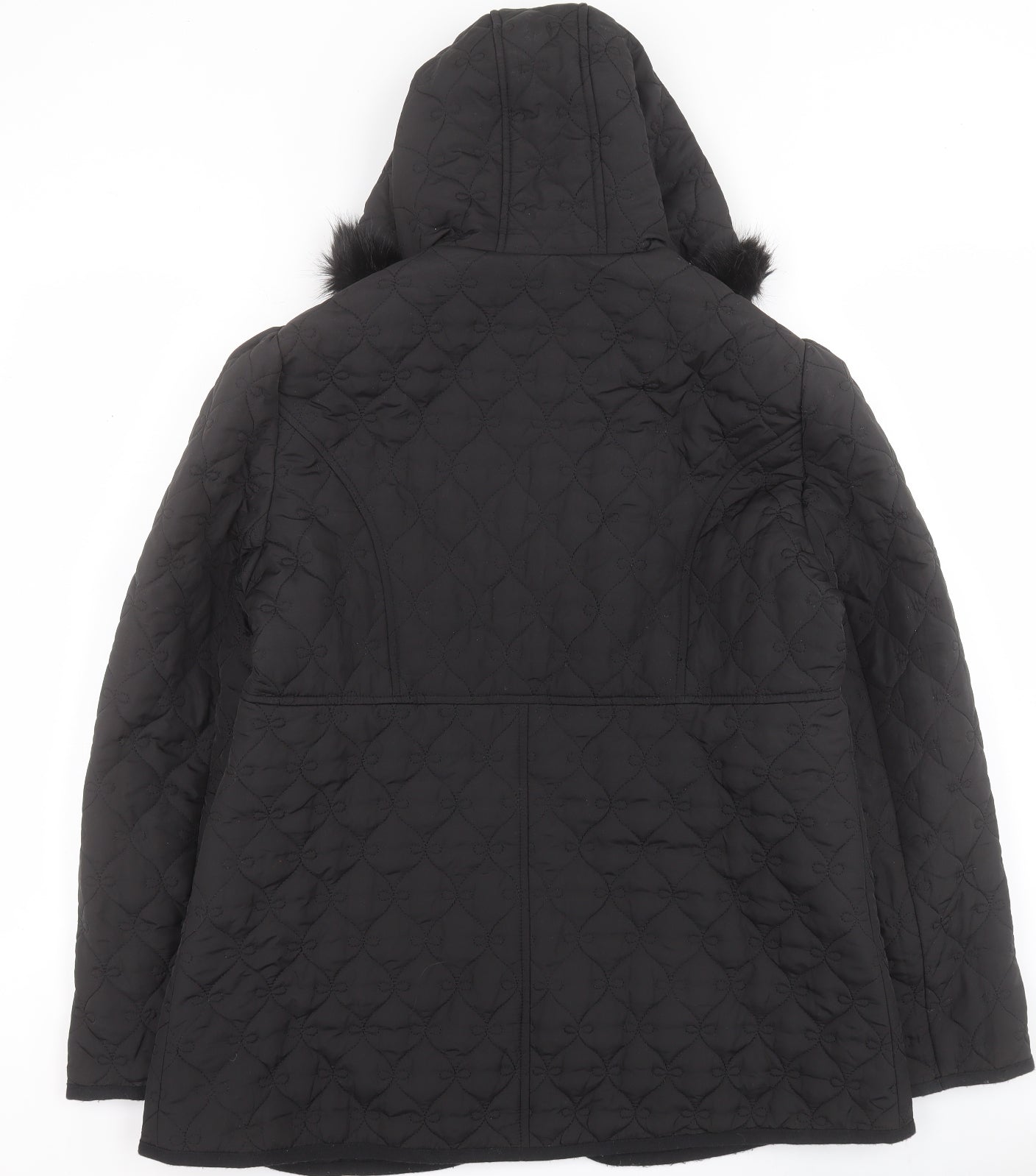 George Womens Beige   Quilted Coat Size 18  Snap