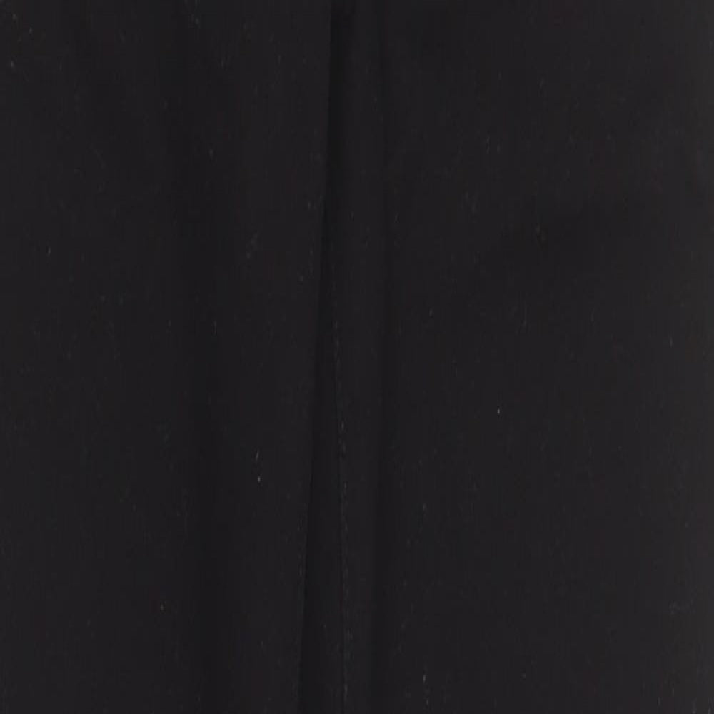 Primark Womens Black  Cotton Skinny Jeans Size 12 L28 in Regular Zip