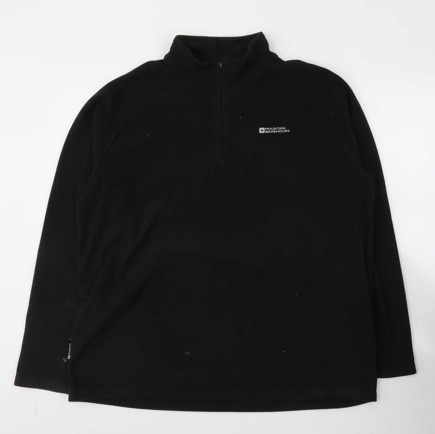 Mountain Warehouse Mens Black  Polyester Pullover Sweatshirt Size XL