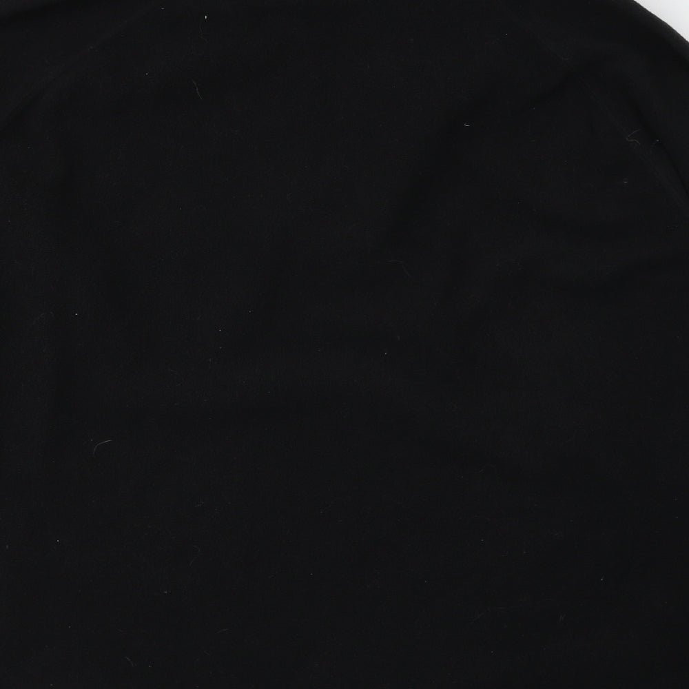 Mountain Warehouse Mens Black  Polyester Pullover Sweatshirt Size XL