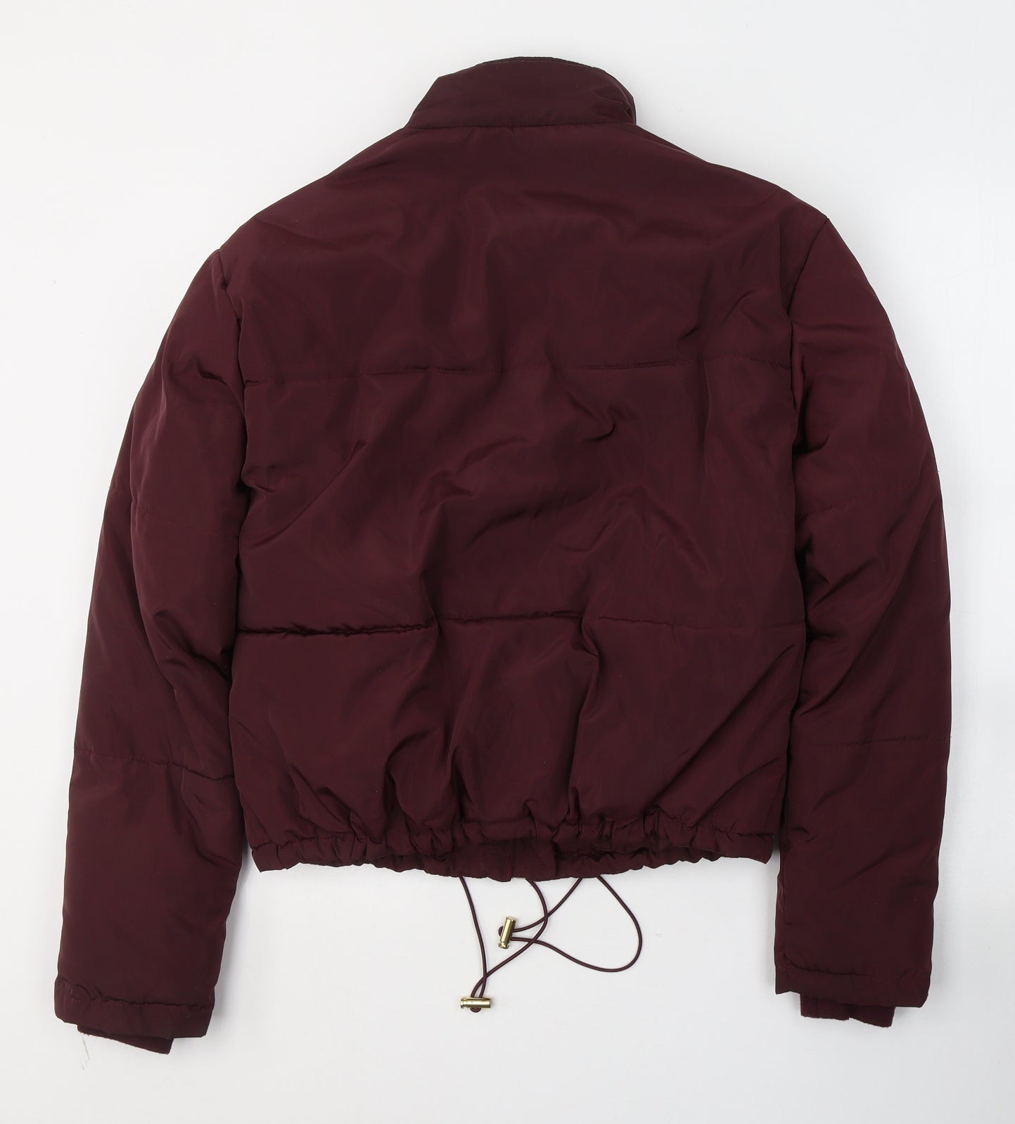 New Look Womens Red   Puffer Jacket Coat Size 6  Zip