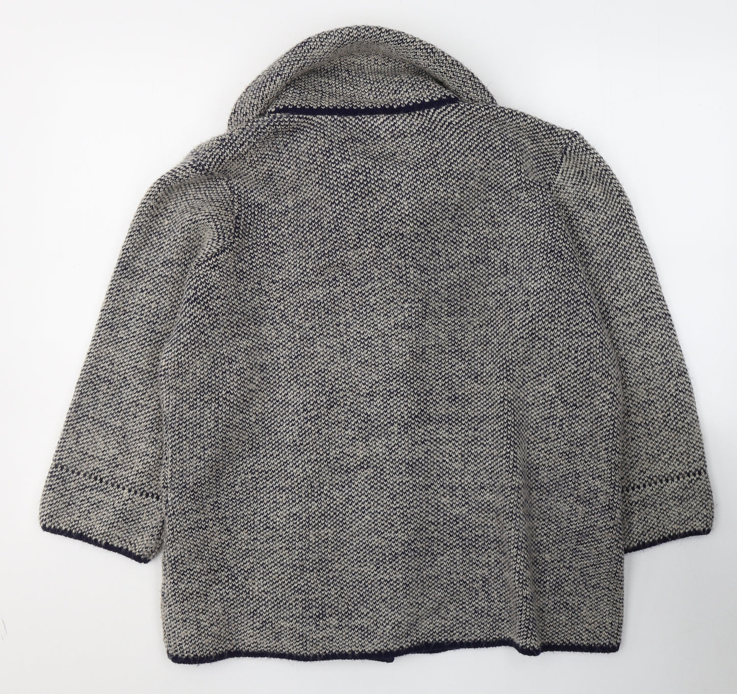 Per Una Womens Grey   Jacket Coat Size 18  Button