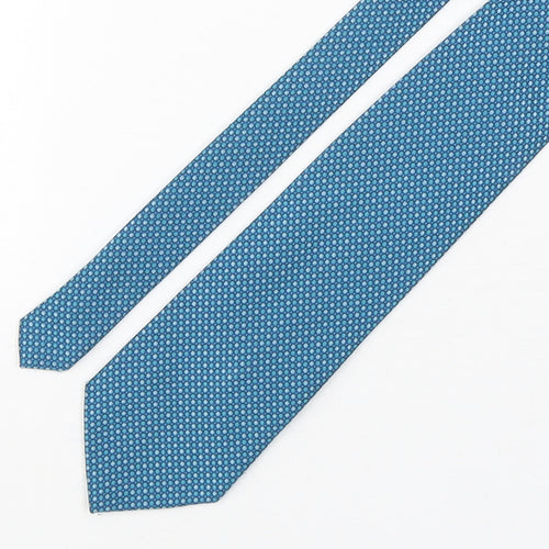 Wolsey Mens Green Polka Dot Polyester Pointed Tie One Size
