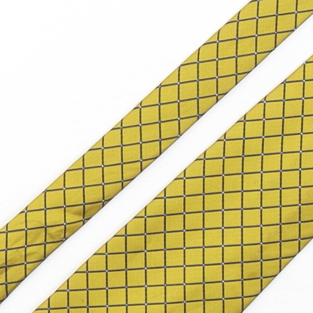 Woolworths Mens Multicoloured Plaids & Checks Polyester Pointed Tie One Size