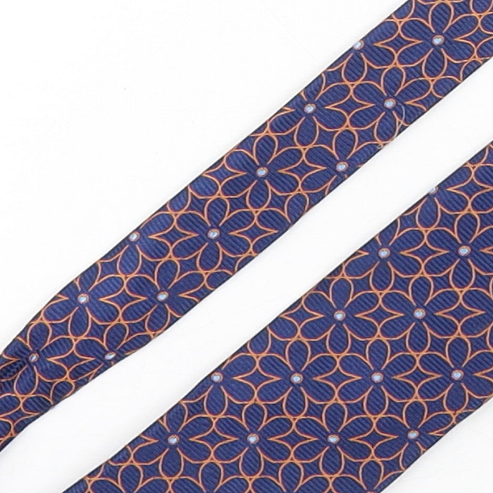 Marks and Spencer Mens Multicoloured Floral Silk Pointed Tie One Size