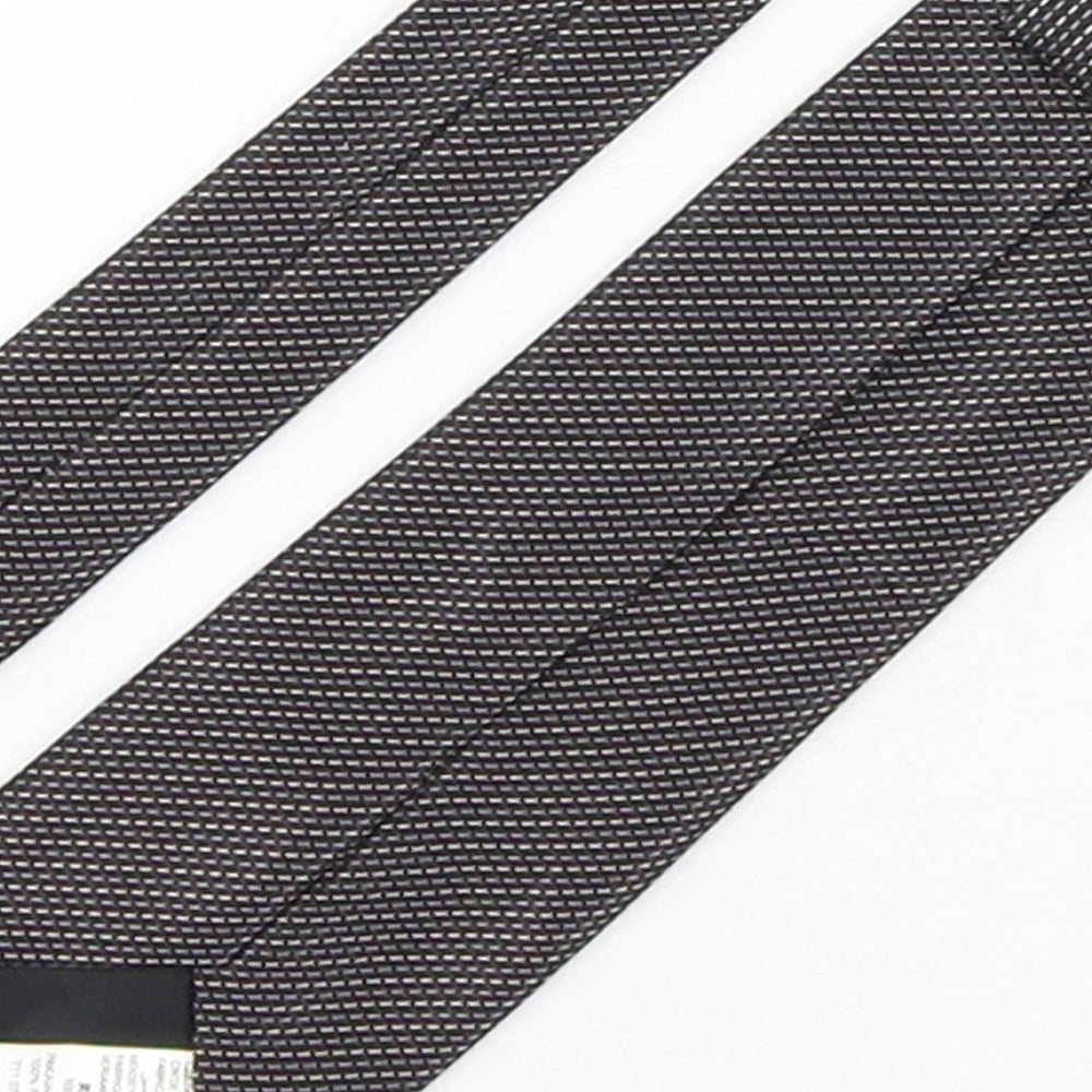 Marks and Spencer Mens Multicoloured Geometric Polyester Pointed Tie One Size