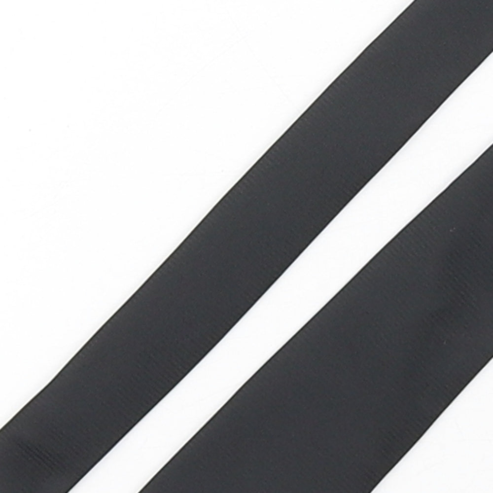 Arsenal  Mens Black  Polyester Pointed Tie One Size