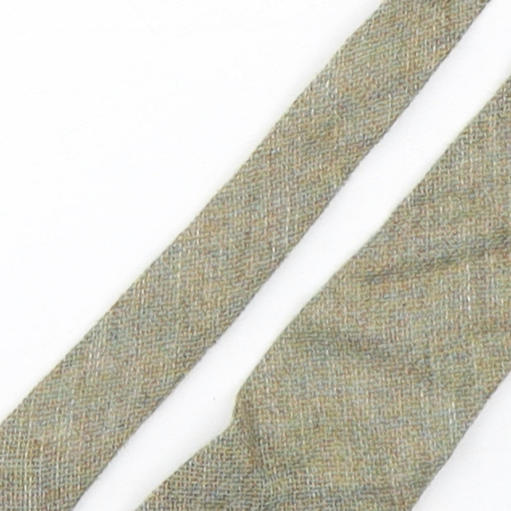 Gael  Mens Green  Wool Pointed Tie One Size